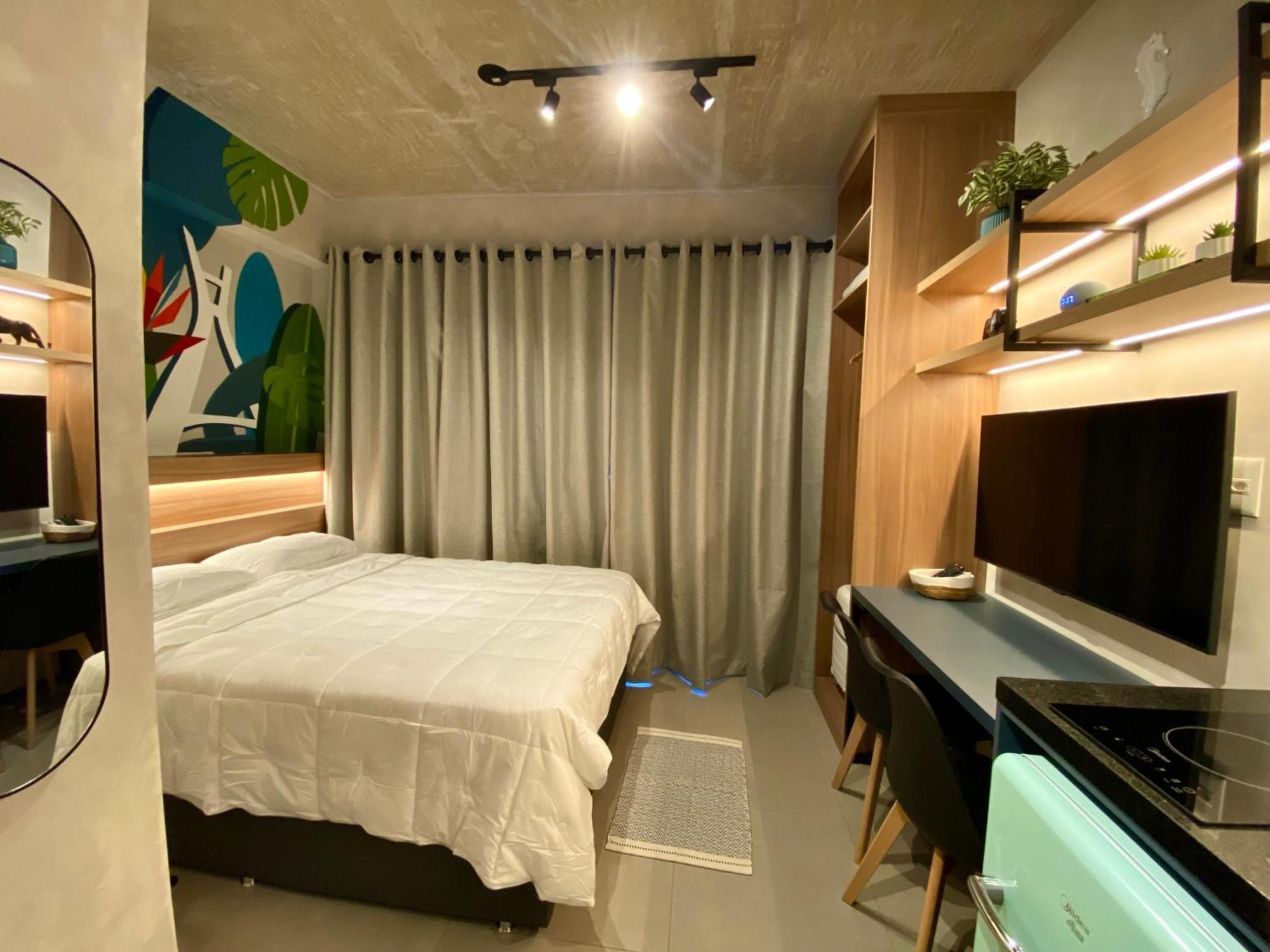 Apartamento 509 - Lindo Ao Lado Do Metro E Shopping Com Alexa